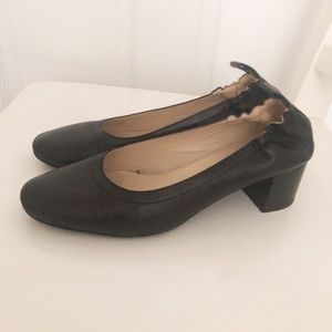 Everlane Day Heel Black 7.5 Real Leather